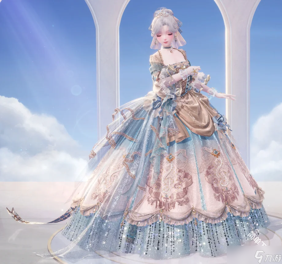 无限暖暖1.9音乐季歌剧服裙子好看的染色码分享