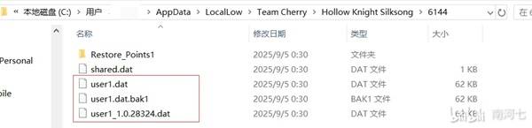 《空洞骑士丝之歌》存档位置及转移方法 空洞骑士丝之歌存档位置在哪