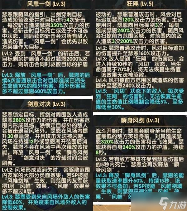 瑟恩技能解析 剑与远征SP版