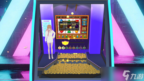 推币机模拟游戏《推了个姬》登陆Steam平台