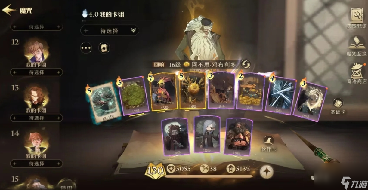 哈利波特魔法觉醒野排邓布利多带什么
