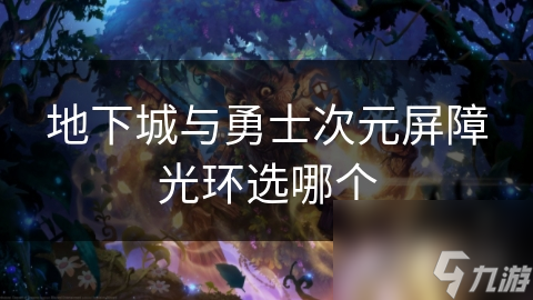 地下城与勇士次元屏障光环选哪个