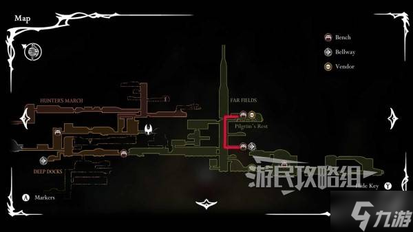 《空洞骑士丝之歌》远野位置及推图路线 远野怎么走