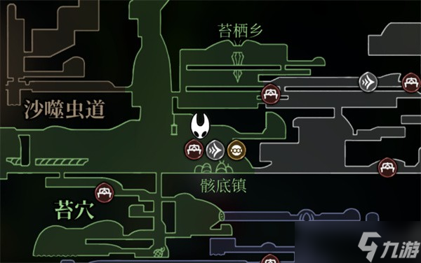 空洞骑士丝之歌苔莓全收集指南