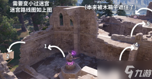 无限暖暖祈愿树林服装宝箱分布位置点