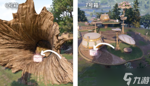 无限暖暖祈愿树林服装宝箱分布位置点
