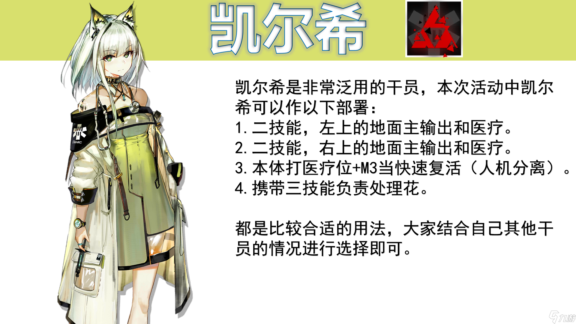 明日方舟【明日方舟】干员版本推荐 积水潮窟