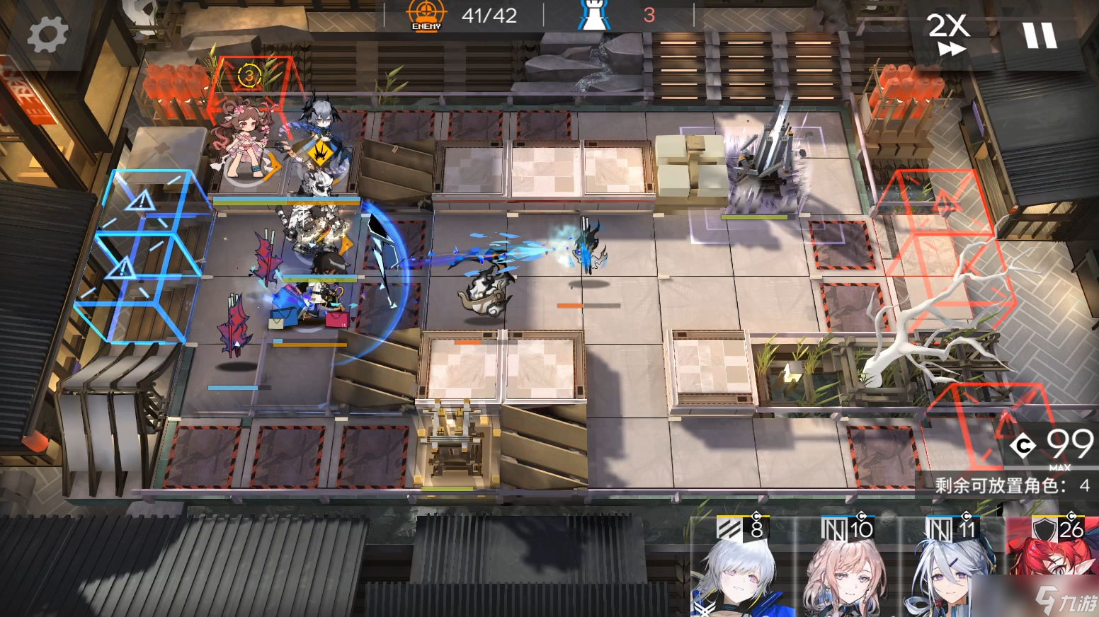 明日方舟【明日方舟图文攻略】相见欢OR-1到OR-9摆完挂机-春节限定活动