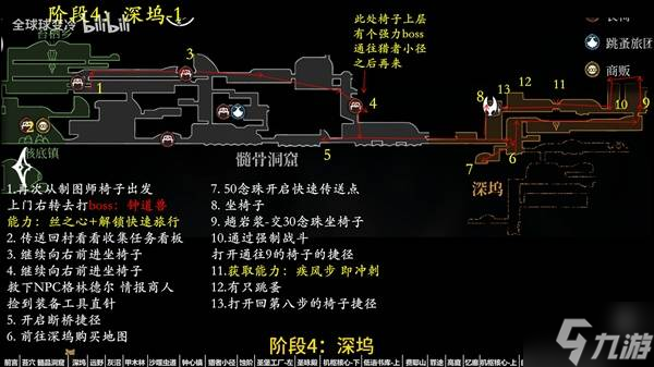 《空洞骑士丝之歌》主线流程路线规划 地图路线整理