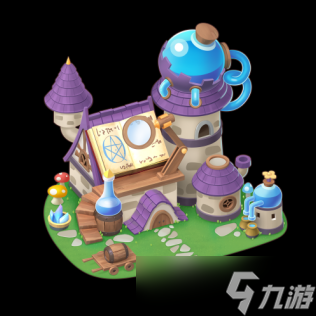 精灵天空岛《建筑百科》第10期｜精灵研究所与炽热火焰山