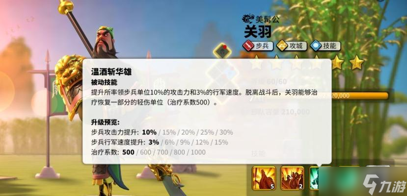 万国觉醒 打造最强关羽 