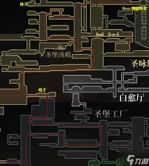 《空洞骑士丝之歌》跑图路线分享