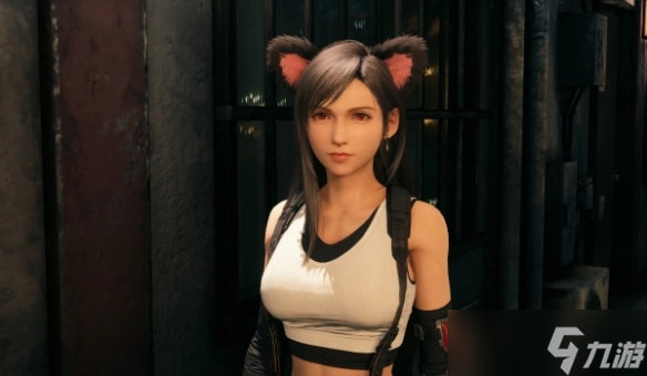 《FF7重生》猫耳蒂法MOD！动态耳尾+战斗呼噜音效