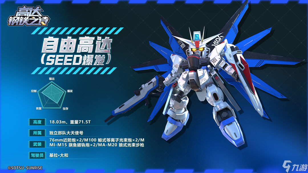 高达钢铁之诗【攻略】流星天降，全新SP机体自由高达（SEED爆发）登场！