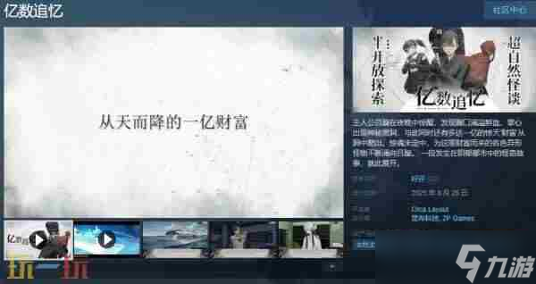 国产都市悬疑视觉小说——亿数追忆demo试玩——推荐