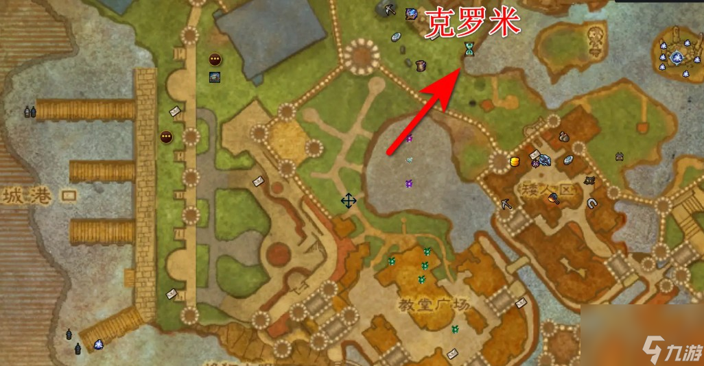 魔獸世界貧瘠之地召喚法陣在哪里