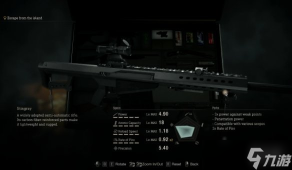 《生化危机4》巴雷特MOD！穿墙伤害+后坐力物理模拟