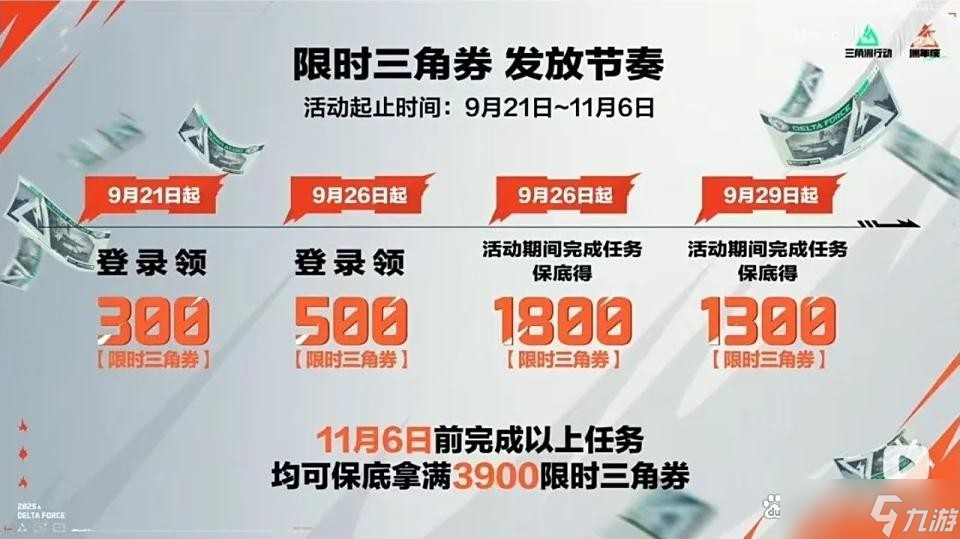 三角洲行动S6赛季3900三角劵限时拿满指南