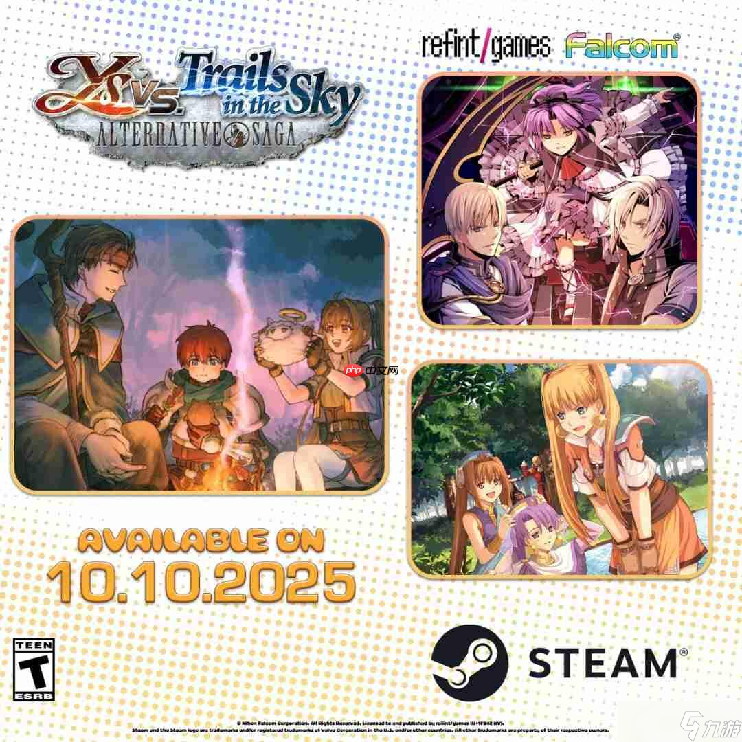 格斗游戲《伊蘇vs空之軌跡》最新PV公開 10月10日正式發(fā)售