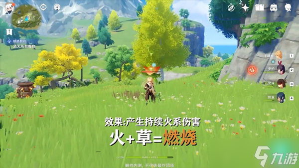 原神元素反应图