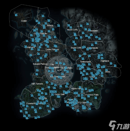 无主之地4完整地图