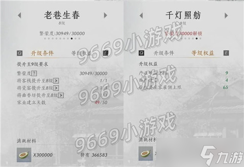 燕云十六聲9級(jí)家業(yè)升級(jí)指南