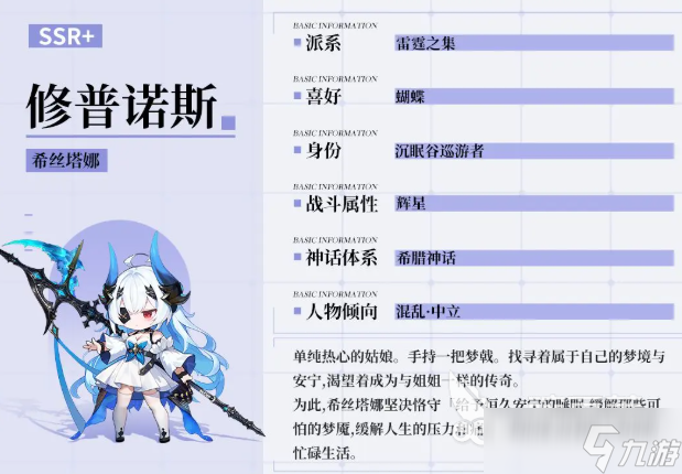 时隙之旅修普诺斯怎么样 时隙之旅修普诺斯角色介绍