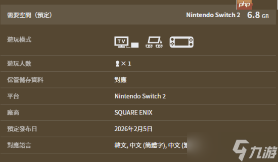 《勇者斗恶龙7RE》NS2版不到7GB 故事大幅精简！