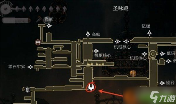空洞骑士丝之歌白愈厅怎么进入 白愈厅进入方法