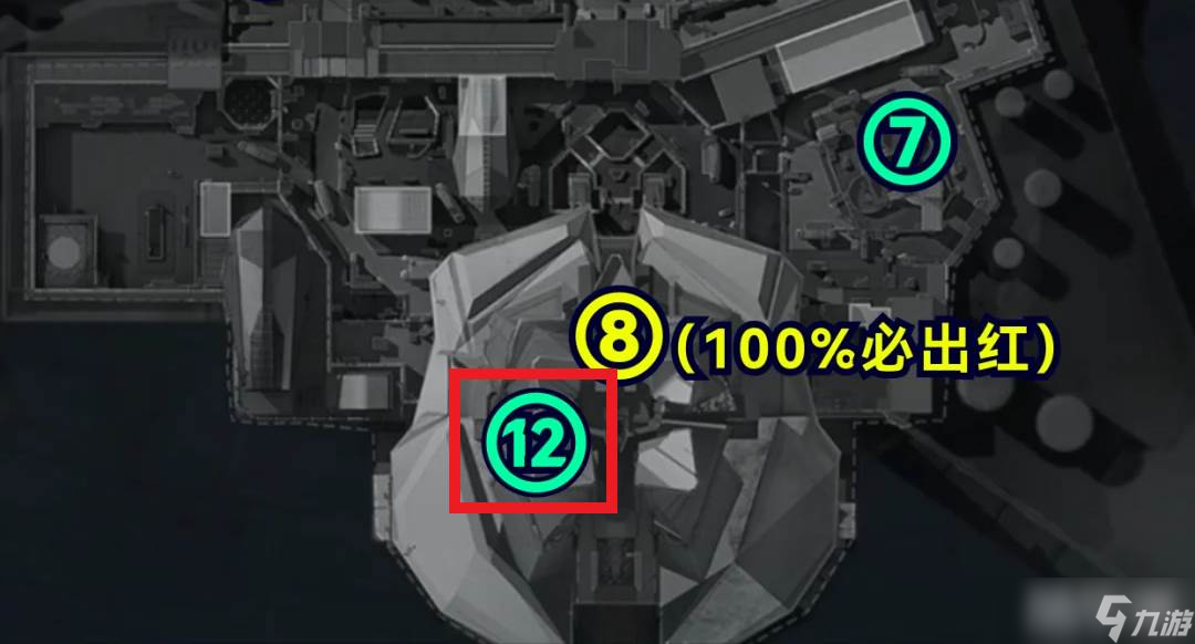 《三角洲行动》巴克什藏宝图12号