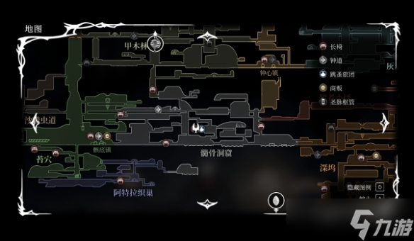 《空洞騎士：絲之歌》地圖傳送MOD！一鍵抵達未開通篝火區(qū)域