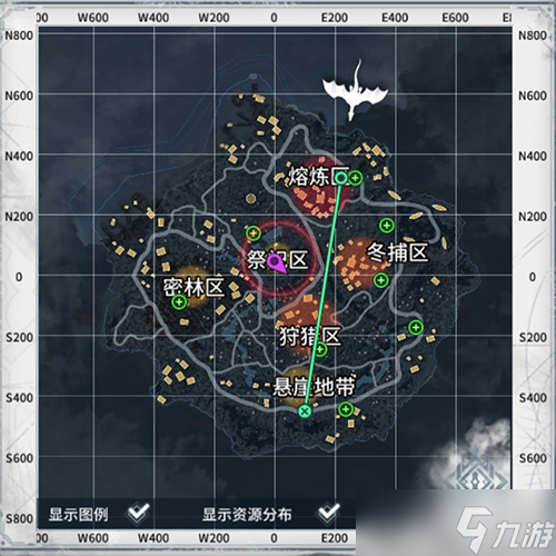 猎手之王雪域地图资源特点及雪城详解
