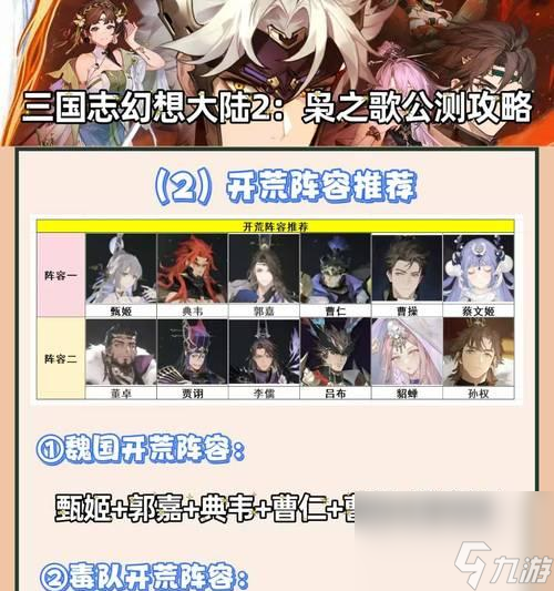 《三国志幻想大陆汉中争霸》攻略详解（打造最强阵容）