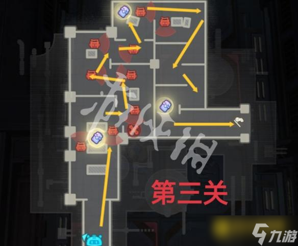 《原神》靜音諜械潛行第三關(guān)怎么過-靜音諜械潛行第3關(guān)流程圖文攻略