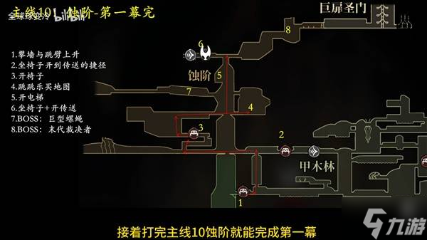 《空洞騎士絲之歌》全結(jié)局流程路線規(guī)劃