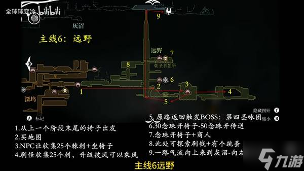 《空洞騎士絲之歌》全結(jié)局流程路線規(guī)劃