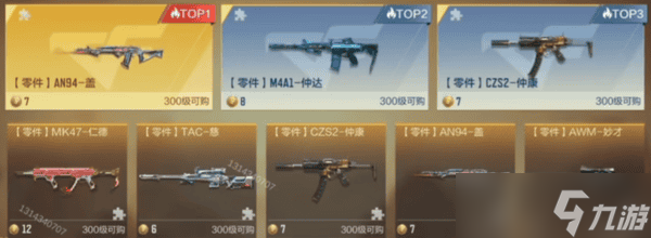 穿越火线手游25S4赏金商城有什么