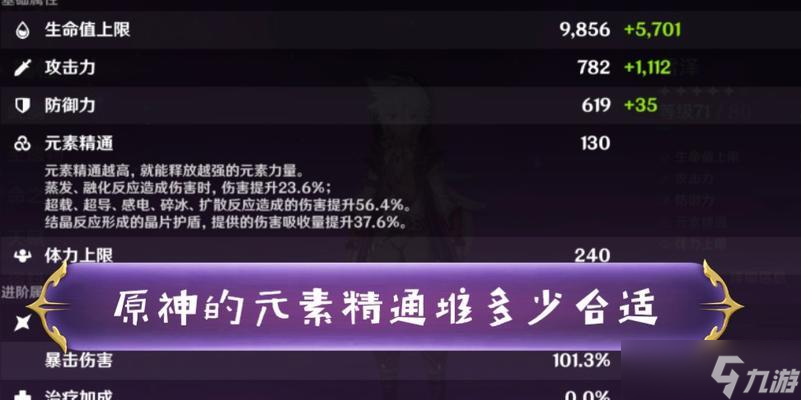 探究原神元素精通的作用（解析原神中元素精通的意义与技巧）