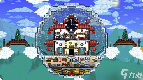 泰拉瑞亚房子怎么建在空中