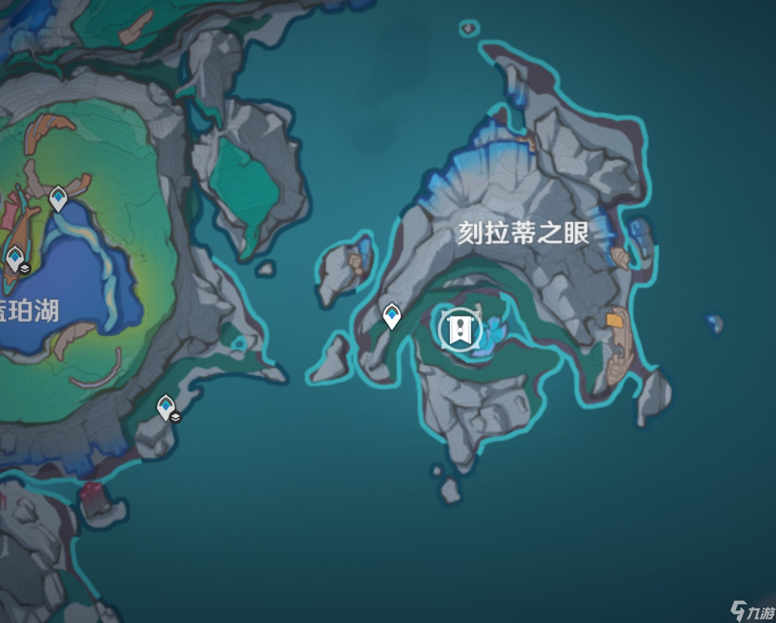 原神月之一版本罗盘扫不到的宝箱合集