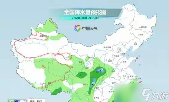 新一轮强降雨中心已锁定，今晚-21号全国天气，大雨暴雨分布如下