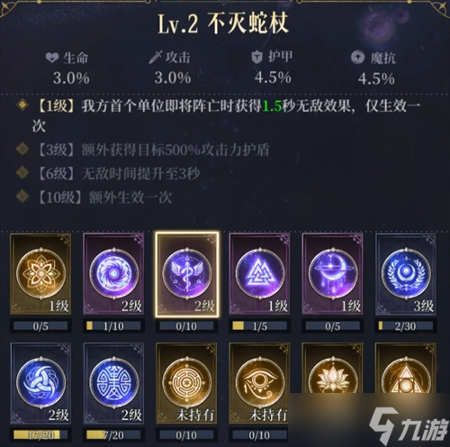 不朽箴言命轮系统图腾解析