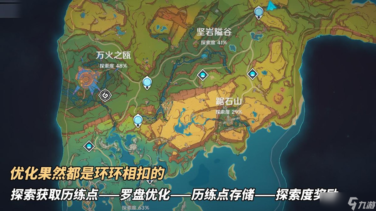 原神【V5.0攻略】原神也想进步了？深渊9、10可跳关，探索度奖励原石