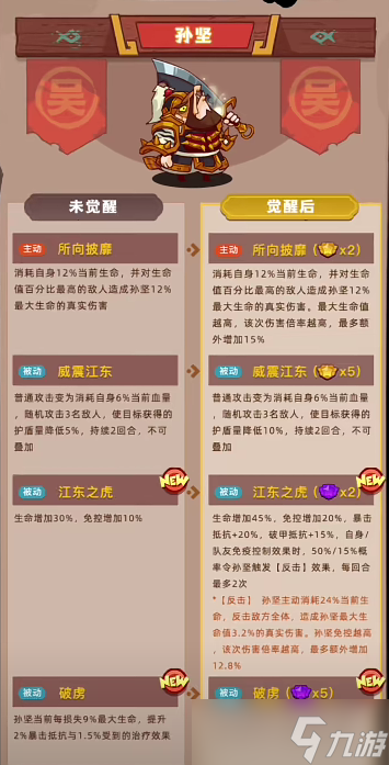 咸鱼之王新版孙坚机制到实战攻略