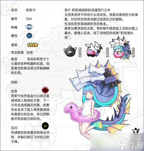 牧羊人之心莉安夕：值得培养的鱼龙少女