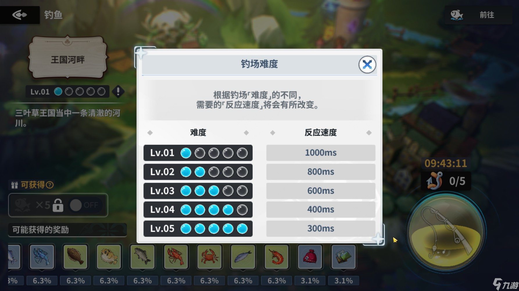 黑色四叶草魔法帝之道钓鱼玩法说明