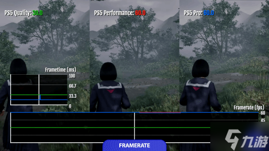 《寂静岭f》PS5画面对比：原生分辨率最低仅360P！PSSR强化无法关闭