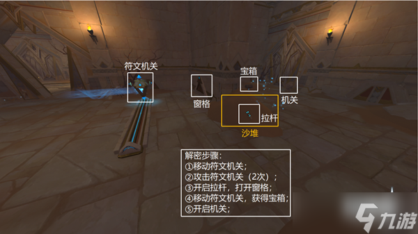 原神居尔城神殿西方密室解密攻略