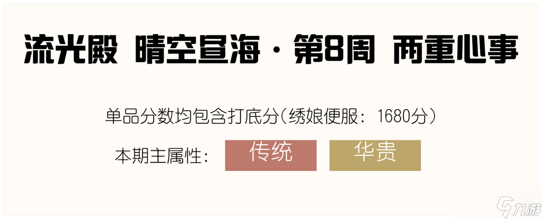 愛江山更愛美人流光殿第八期搭配心得
