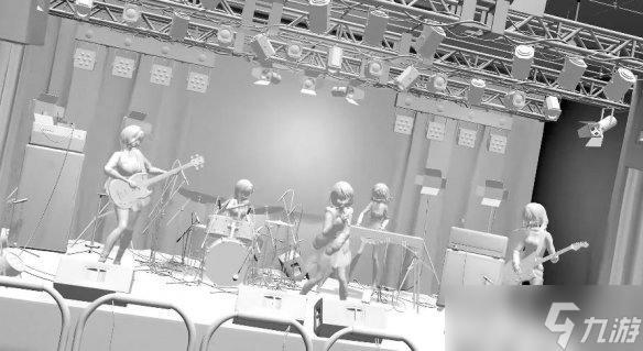 刺团新游《哭泣少女乐队 First Riff》预告PV视觉图放出